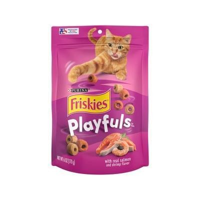 Purina Friskies Playfuls with Salmon and Shrimp Flavor Cat Treats