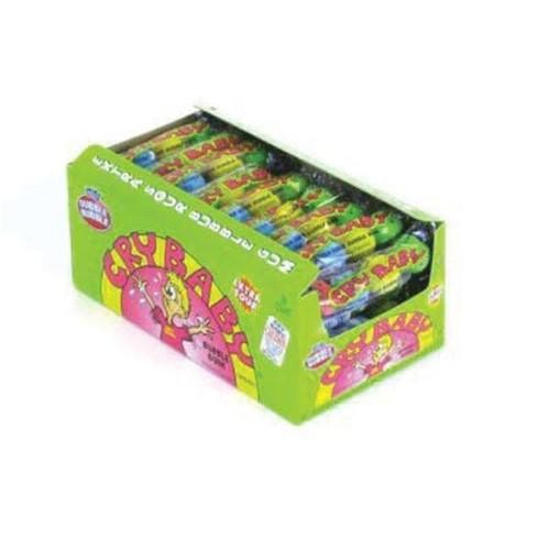 Cry Baby Extra Sour Bubble Gum - 4-ball Tube