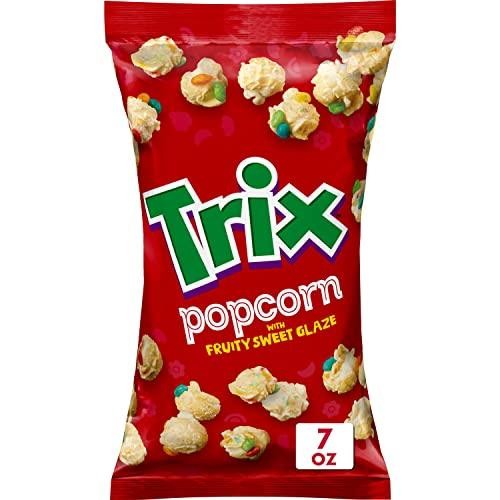Trix Popcorn Snack with Fruity Sweet Glaze  Snack Bag  7 Oz