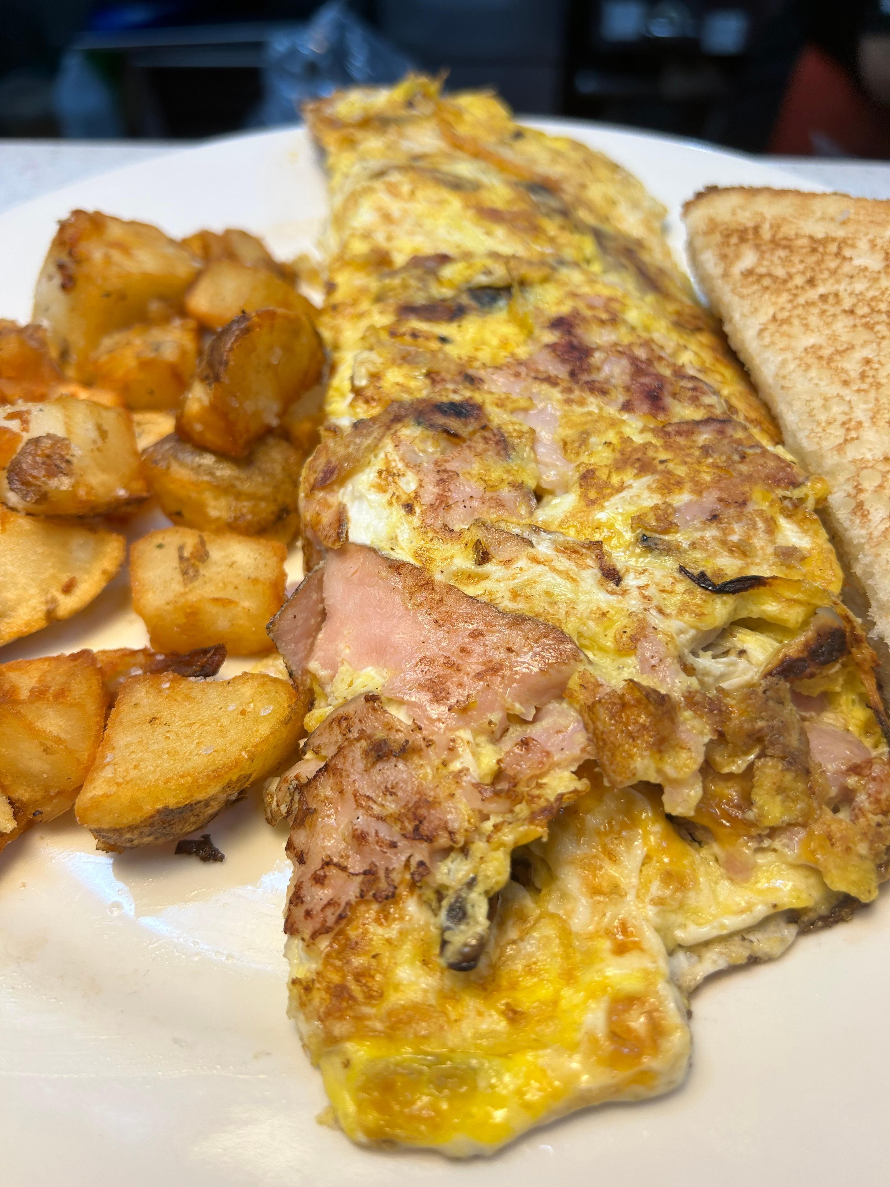 ham cheese omelet