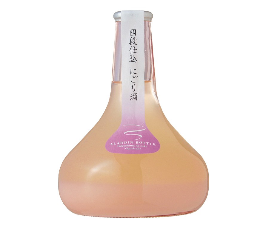 Aladdin Nigori Sake (pink)