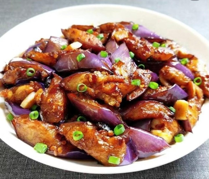 Eggplant w Black Bean Sauce 酱爆茄子