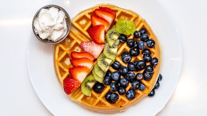 Fruit Waffles