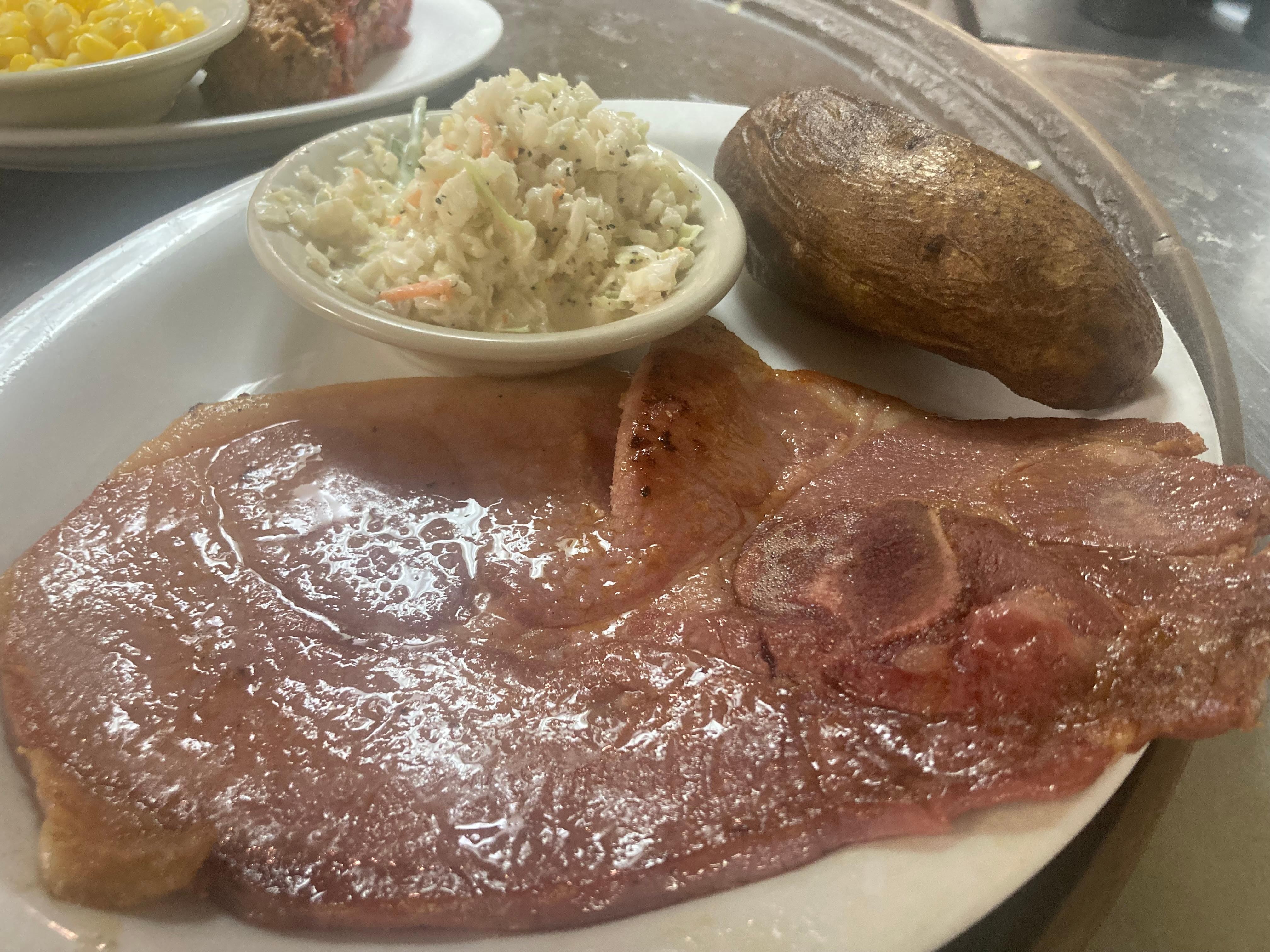Whole Country Ham Plate