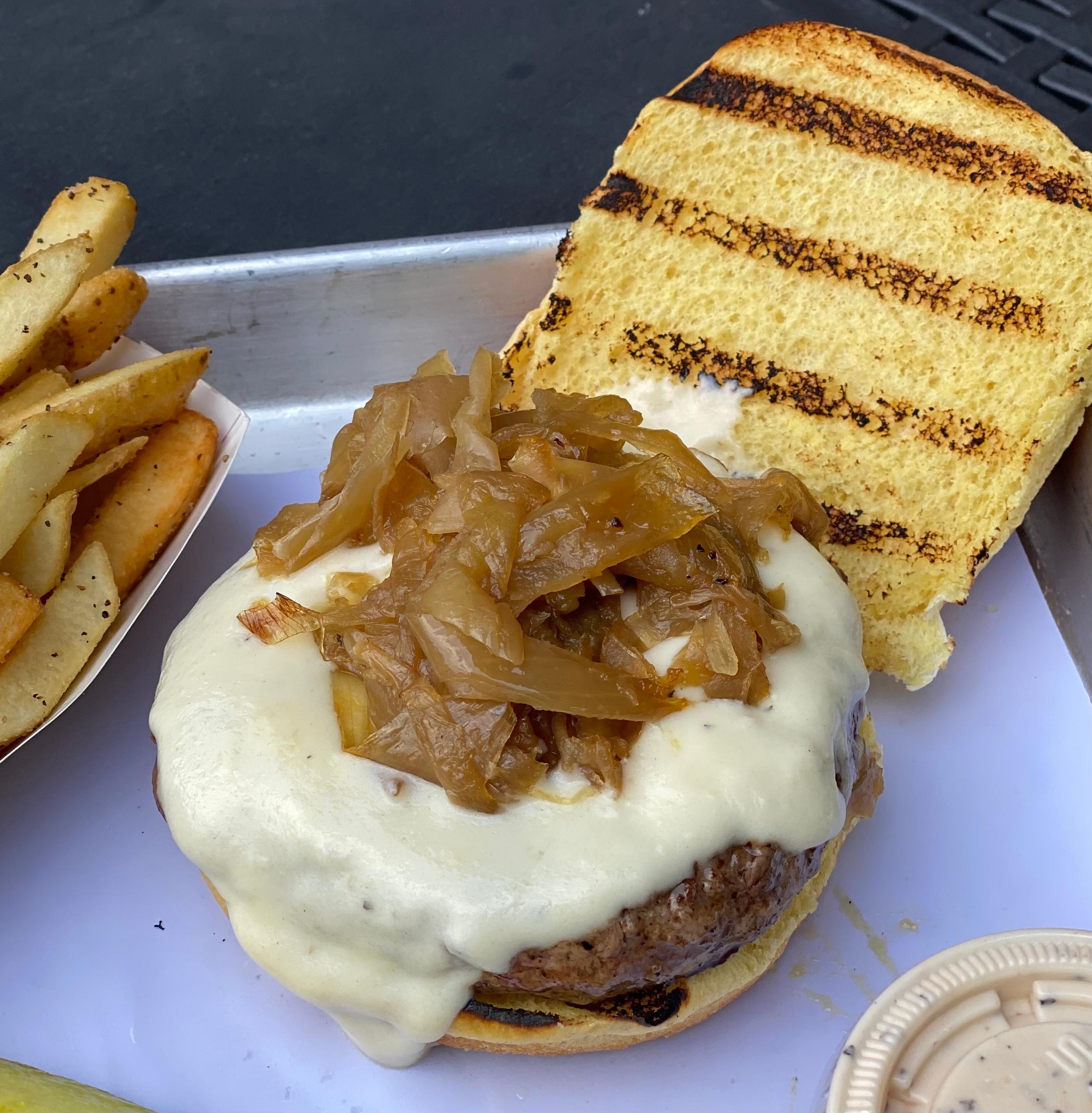 French Onion Burger