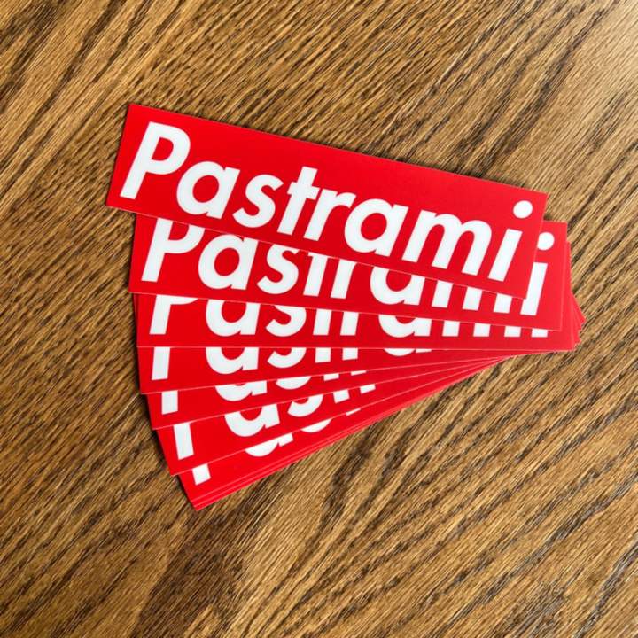 PASTRAMI "Supreme" Sticker