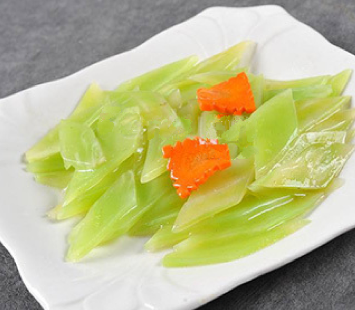 清炒莴笋 Stir Fried Celtuce