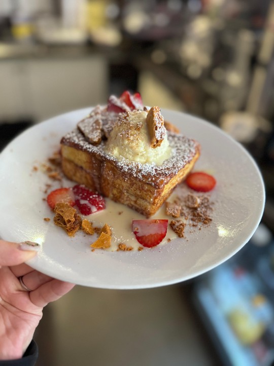 Matcha french toast