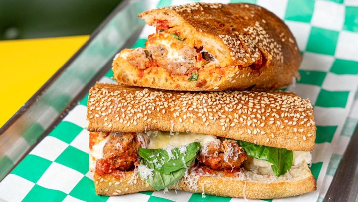 meatball parm hoagie.