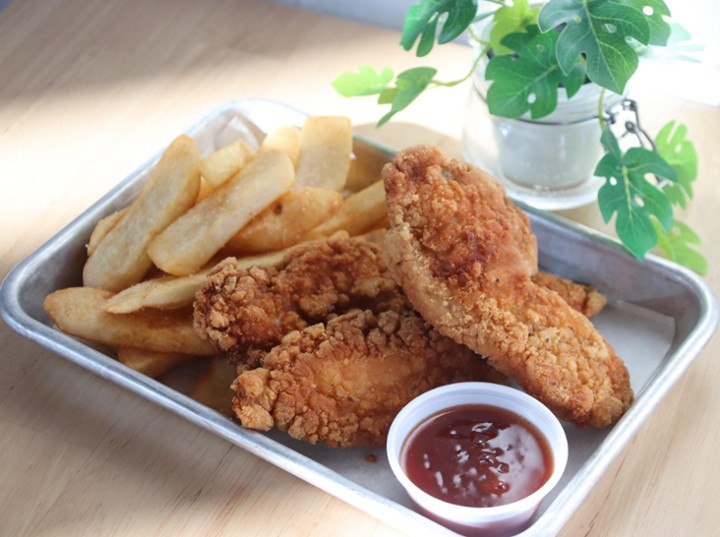 Chicken Tenders and Fries