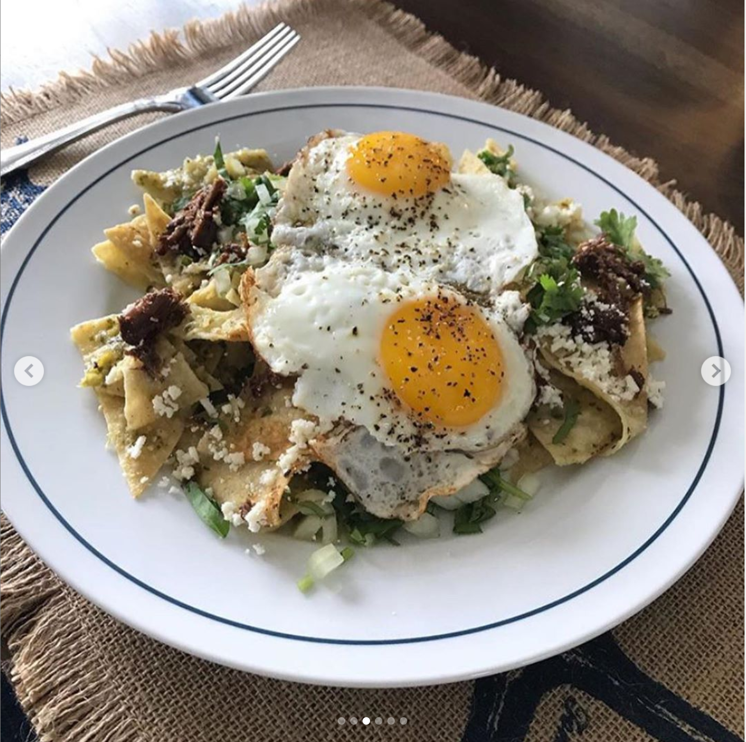 Baked Chilaquiles for TWO
