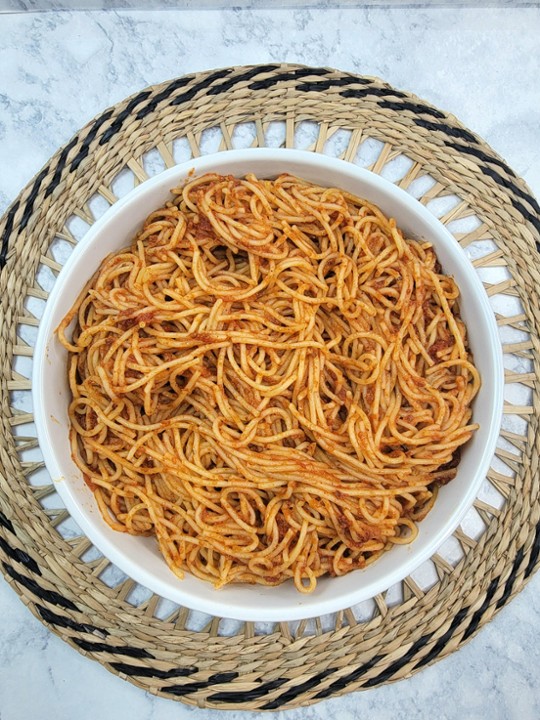 Jollof Spaghetti