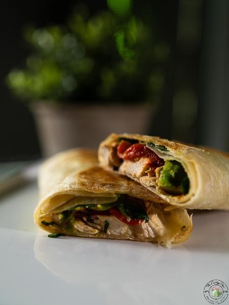 Grilled Fiesta Chicken Wrap