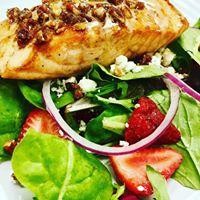 Pecan Salmon Salad