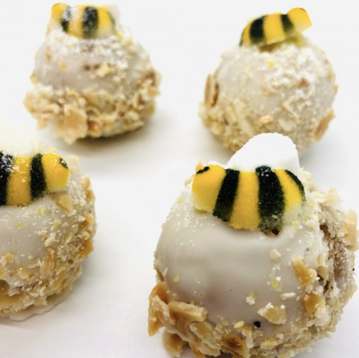 Bee Sting Cake Pop Balls