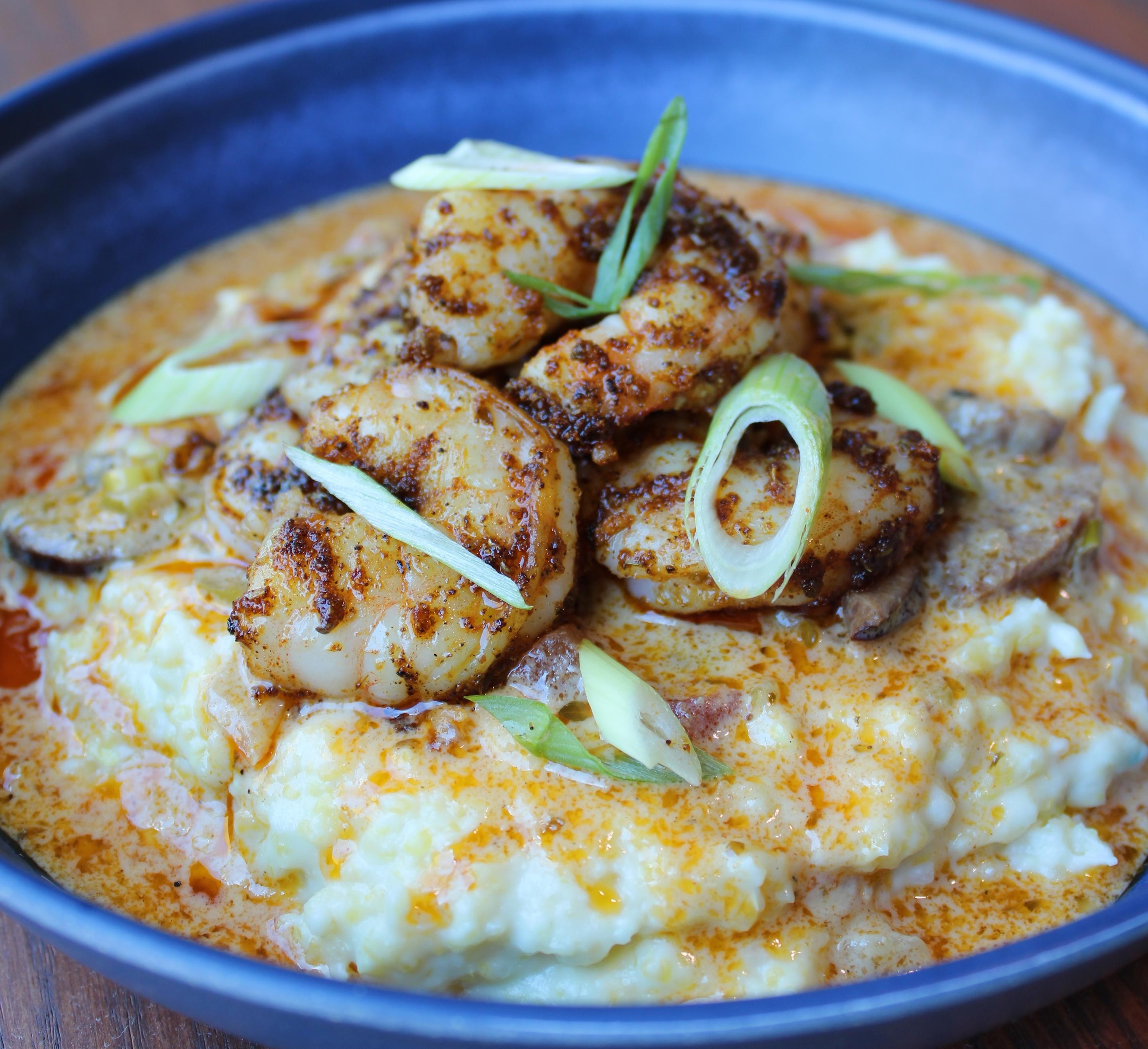 Shrimp & Grits (GF )