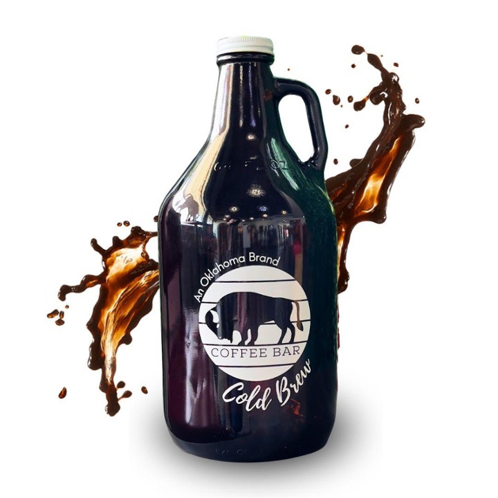 Large Iced Coffee Growler Purchase (64 oz)