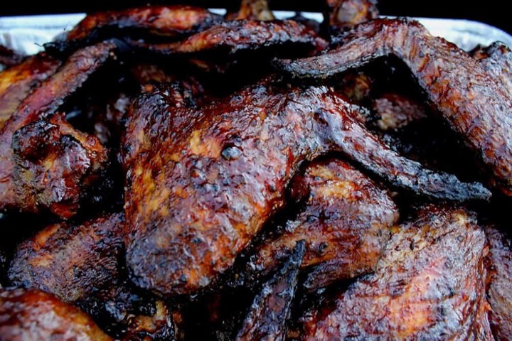 5 WHOLE SMOKED WING DINNER