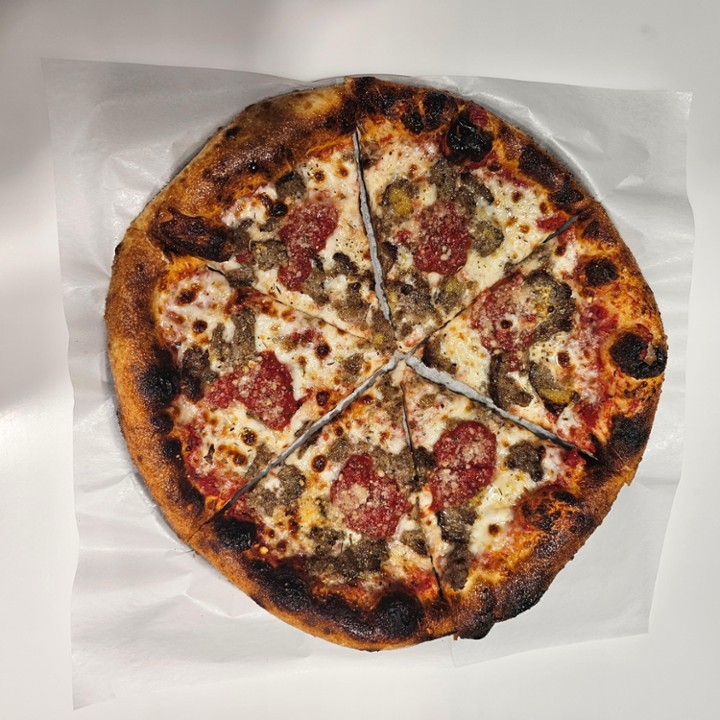 Meatball Marinara Pizza
