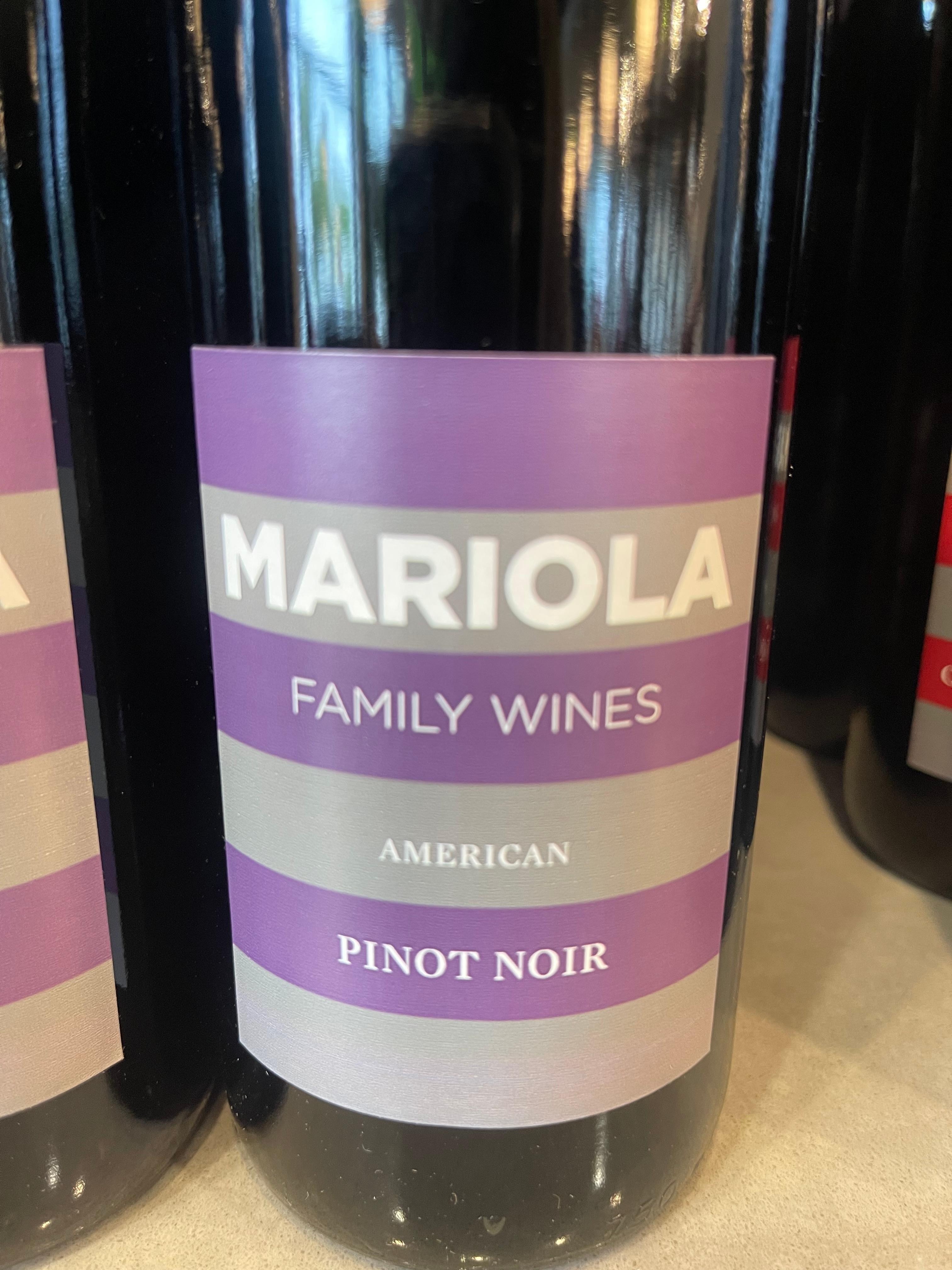 Mariola Family Wines Pinot Noir
