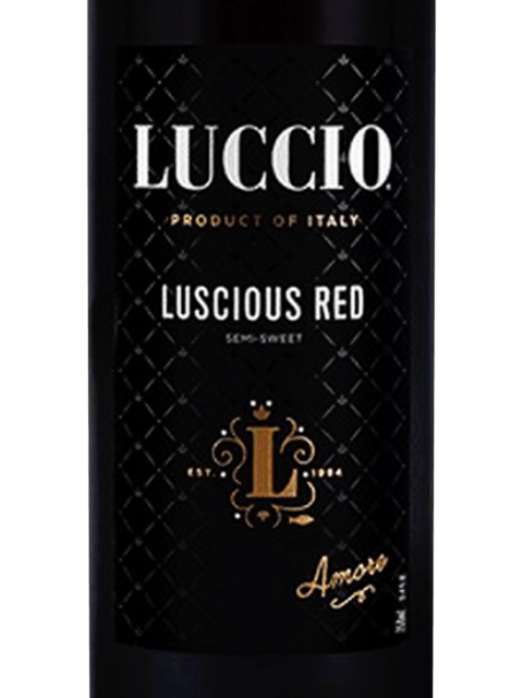 Luccio Bello Rosso Sweet Red Bottle