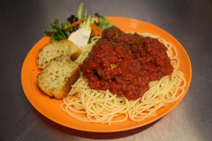Spaghetti with Choice of Sauce & Fixins