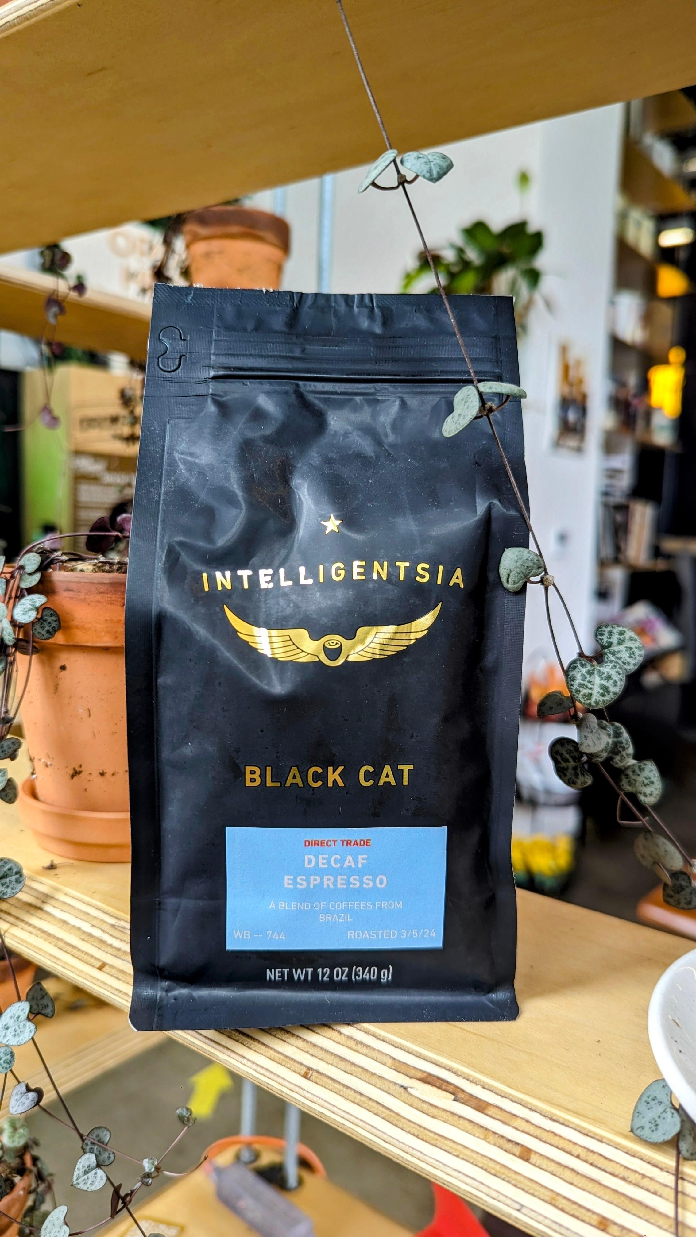 Blackcat Espresso 12 oz Decaf