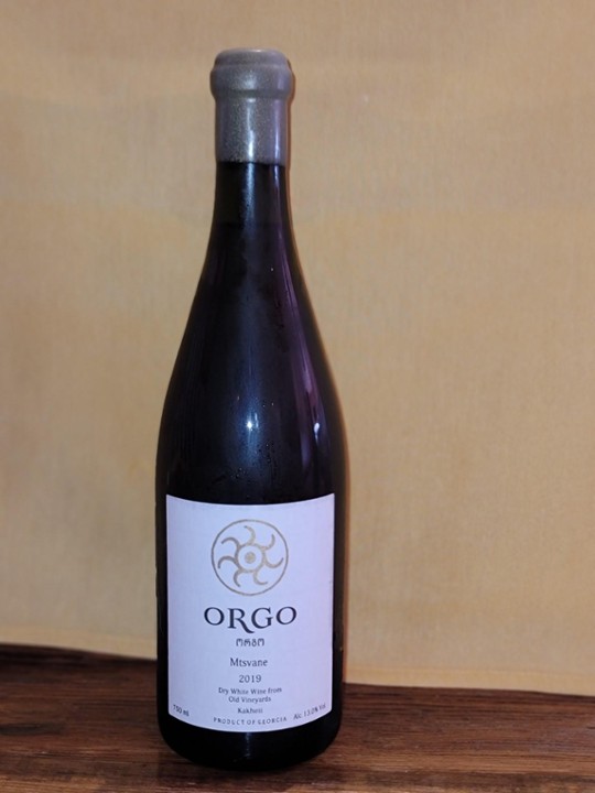 Orgo, Mcvane, dry 2018, bottle