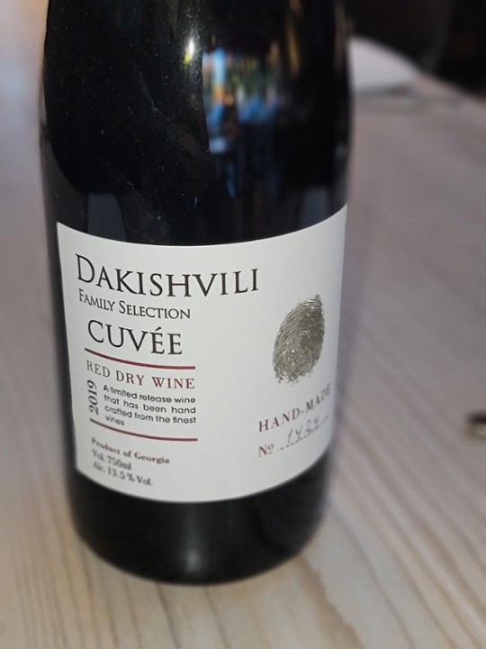 Dakishvili Family Selection, Cuvee 2017, bottle