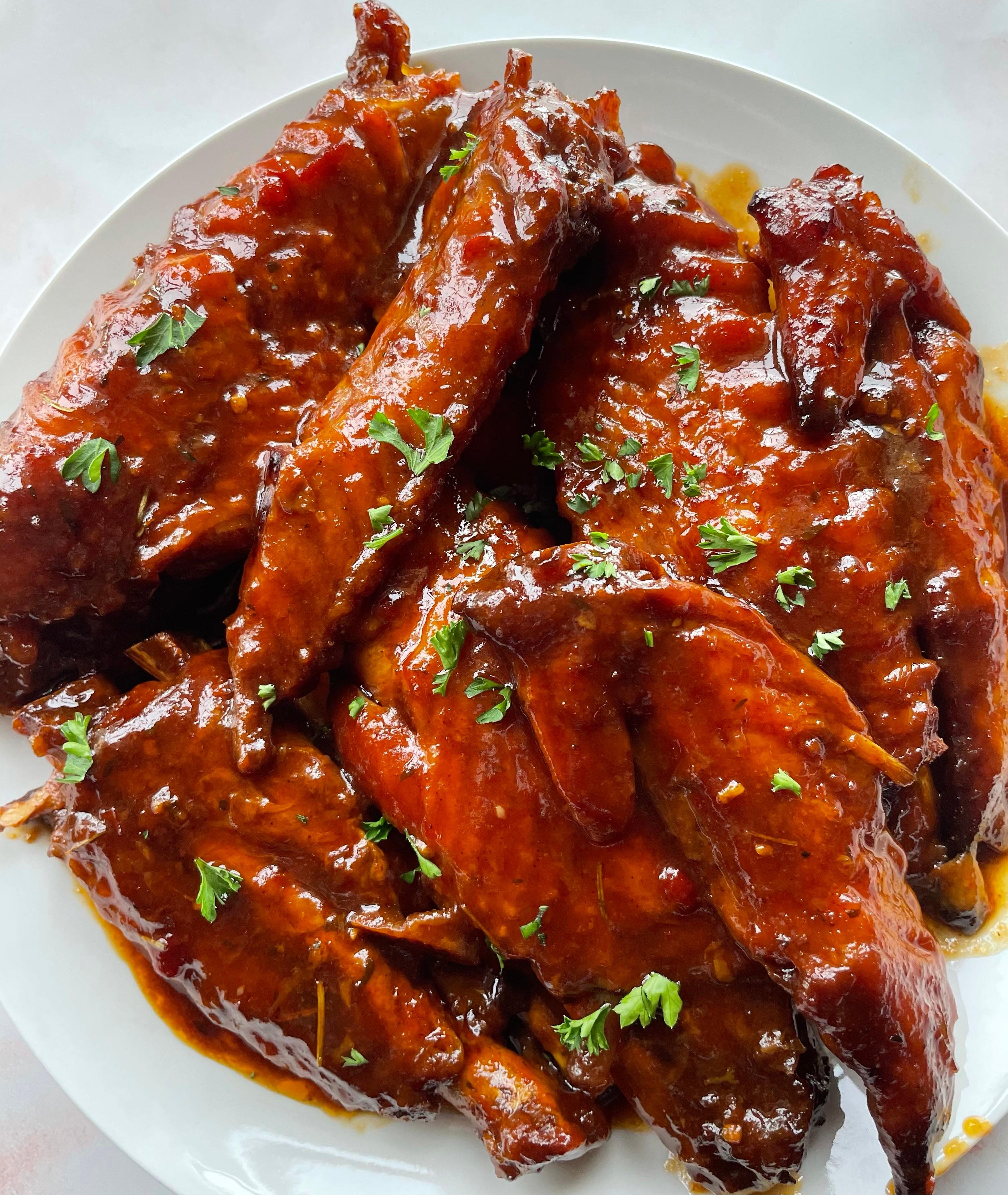 Turkey Wings (Honey BBQ) (Half Pan)