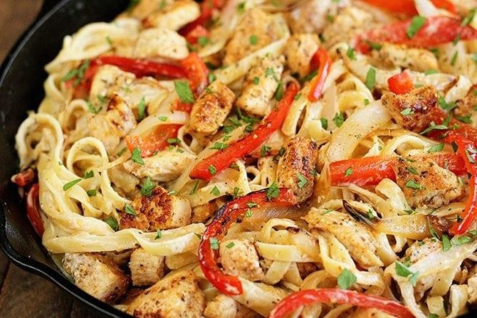 Cajun Chicken Alfredo