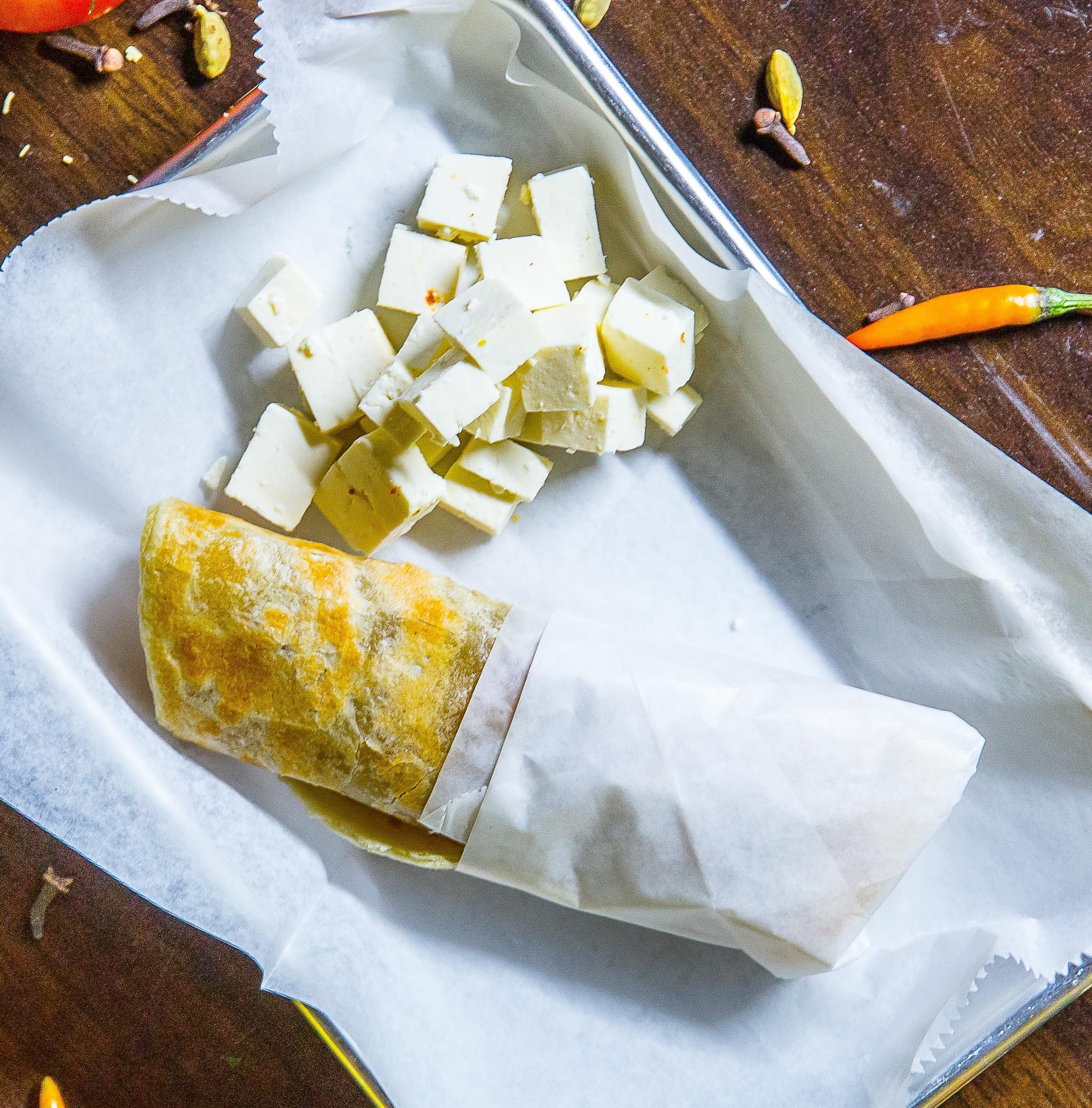 Paneer Tikka Wrap