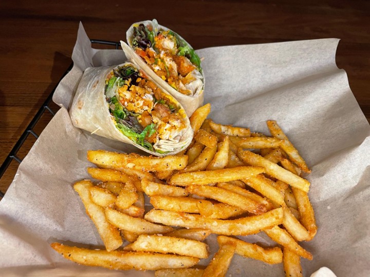 Crispy Buffalo Chicken Wrap