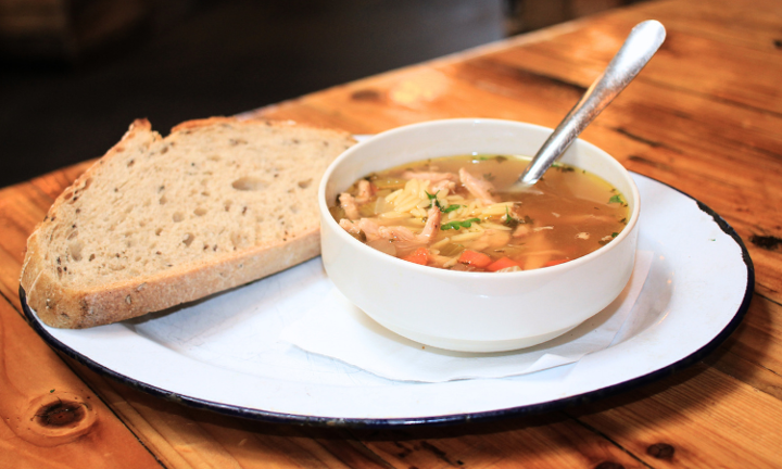 ORZO & LEMON CHICKEN SOUP