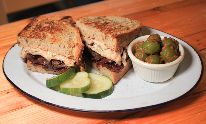 SMOKED BEET REUBEN