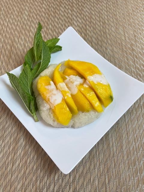 Sweet Rice with Mango