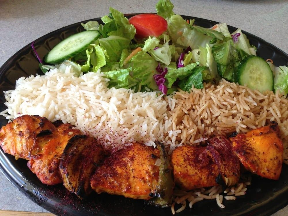 Chicken Kabob Plate