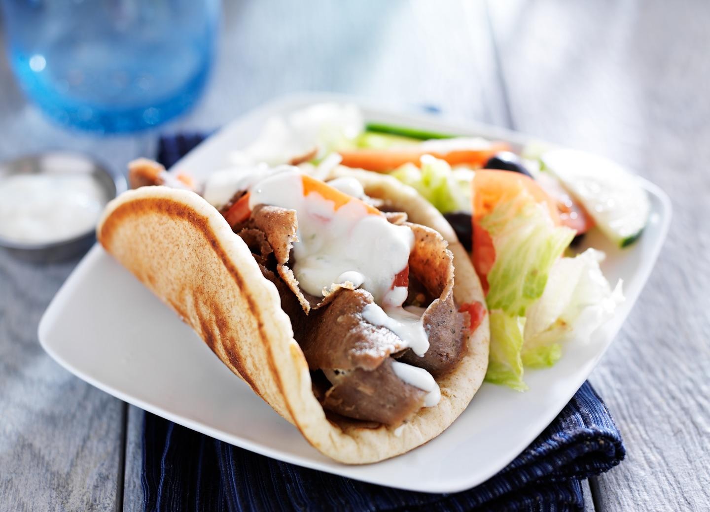 Kids Gyro Meat & Pita