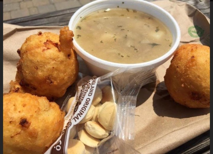 Clam Cakes and Chowder