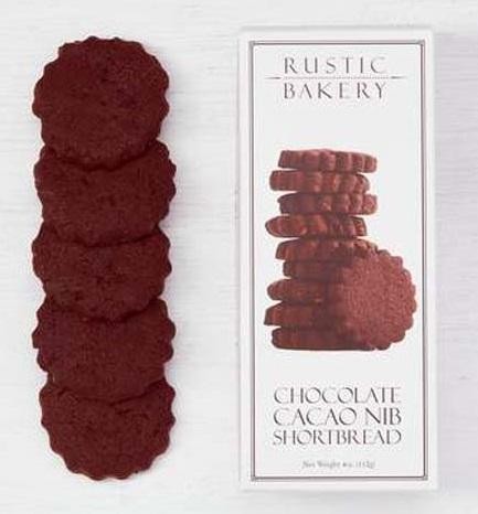 Chocolate Cacao Nib Shortbread - Rustic Bakery
