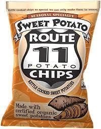 Rt 11 Sweet Potato chips 1.5oz