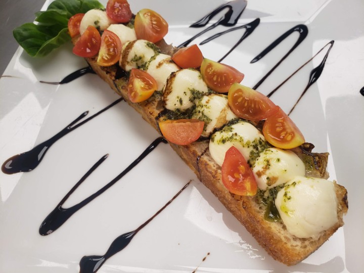 Caprese Salad on Focaccia
