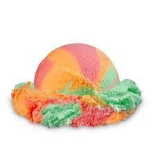 Ice Cream Scoop- Rainbow Sherbert
