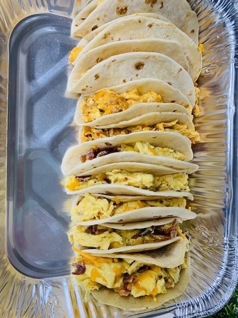 Breakfast taco tray 12