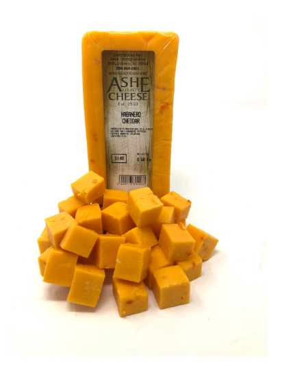 Ashe County Cheese Block- Garlic & Chives