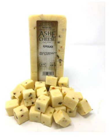 Ashe County Cheese Block- Pepper Jack