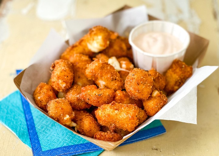 Spicy Wisconsin Cheese Curds