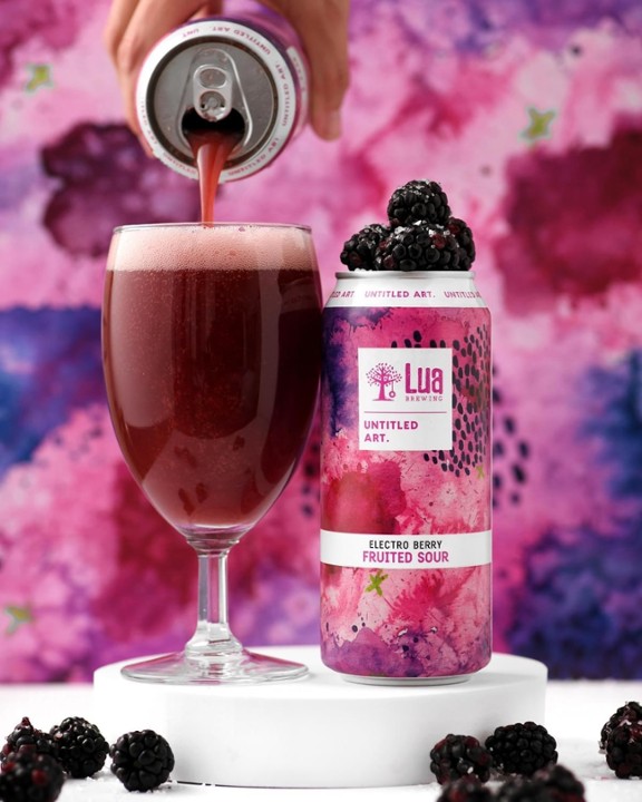 Untitled Art + Lua Brewing Electro Berry