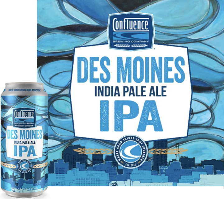 Confluence Des Moines IPA Can