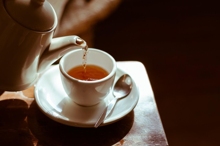 Hot tea